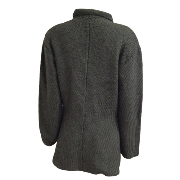 Marion Foale 100% Wool Hand Knit Cardigan - Picture 2 of 4